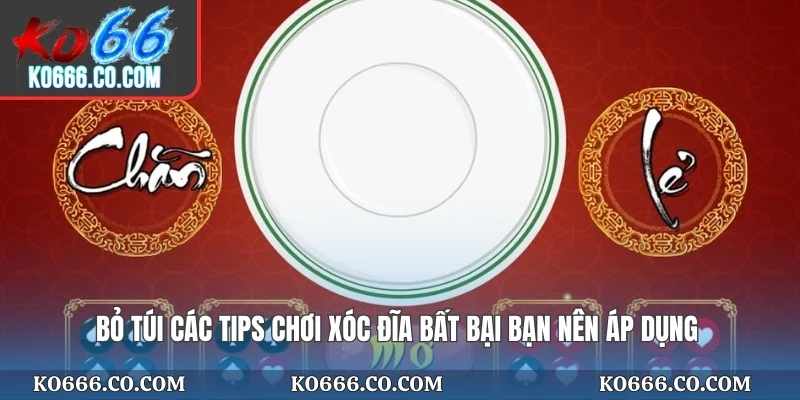 Bỏ túi các tips chơi xóc đĩa bất bại bạn nên áp dụng