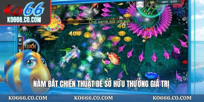 Nắm bắt chiến thuật để sở hữu thưởng giá trị